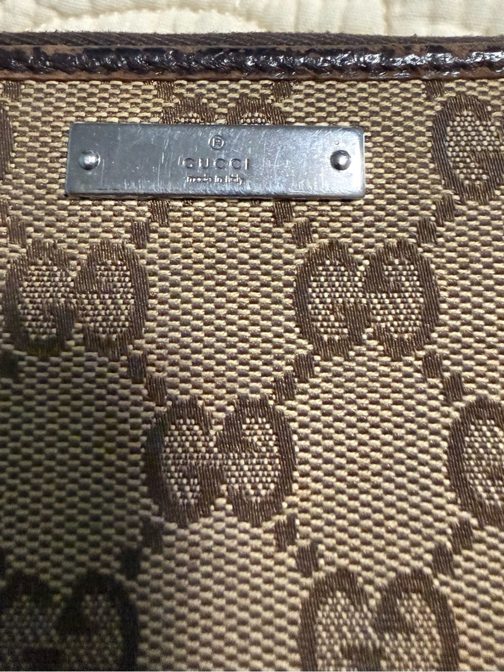 Authentic Gucci GG Supreme Canvas Zip Around Wallet w/ COA - Picture 2 of 7